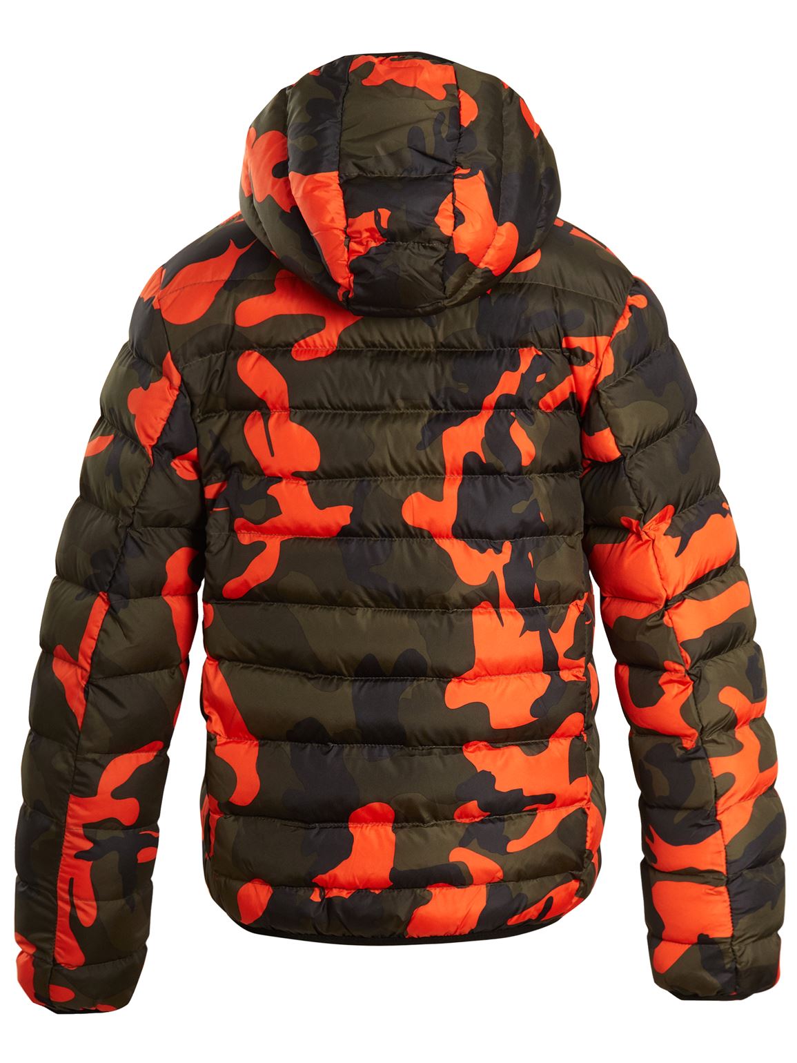 Boys Padded Puffer Coat Ages 7 8 9 10 11 12 13 Years Jacket Camo Khaki Orange
