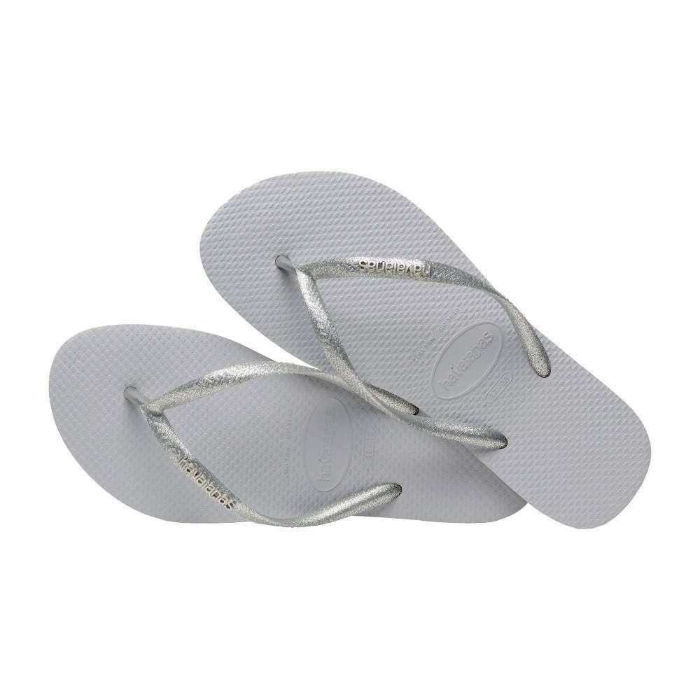 Havaianas Slim Women Flip Flops Logo Met Sandals Vary Colors All Size