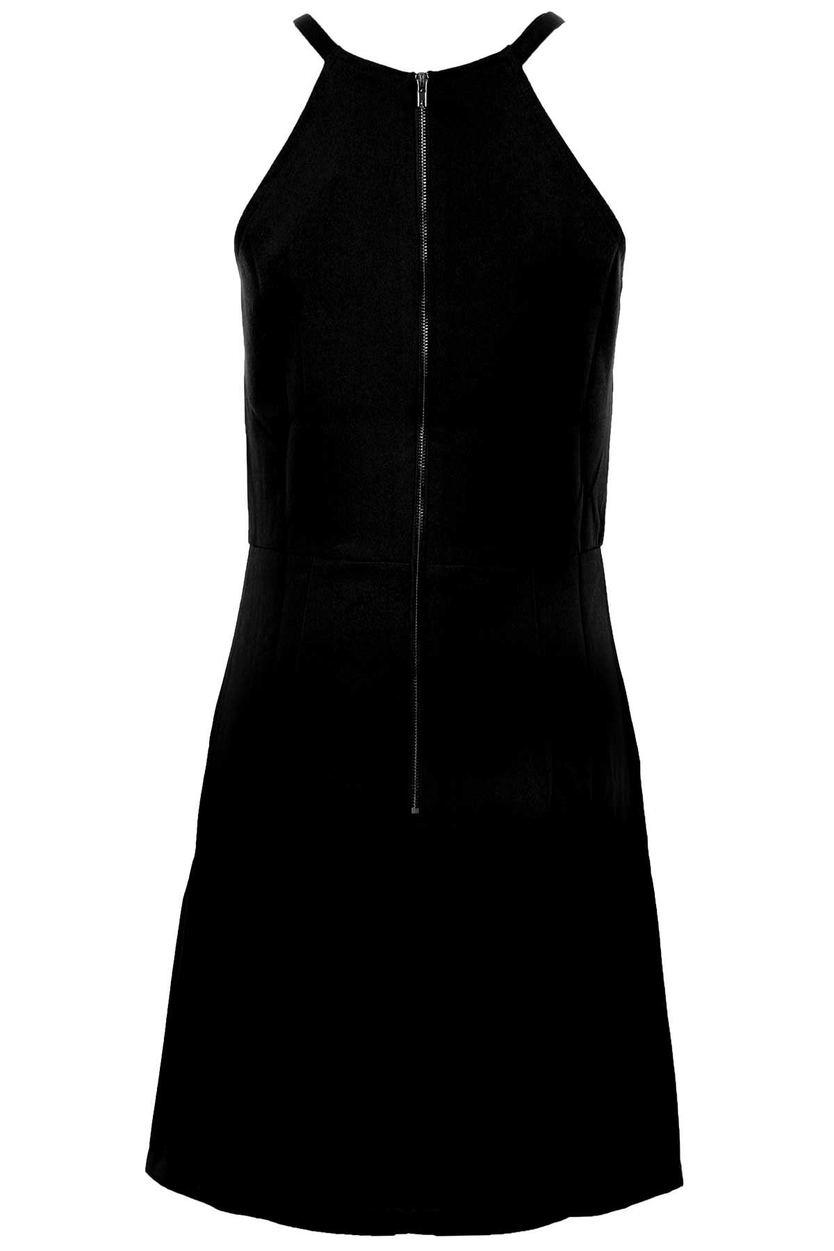 robe 8-16 Des femmes sans manches dos zip bracelet cloutées Mesdames Party Smart