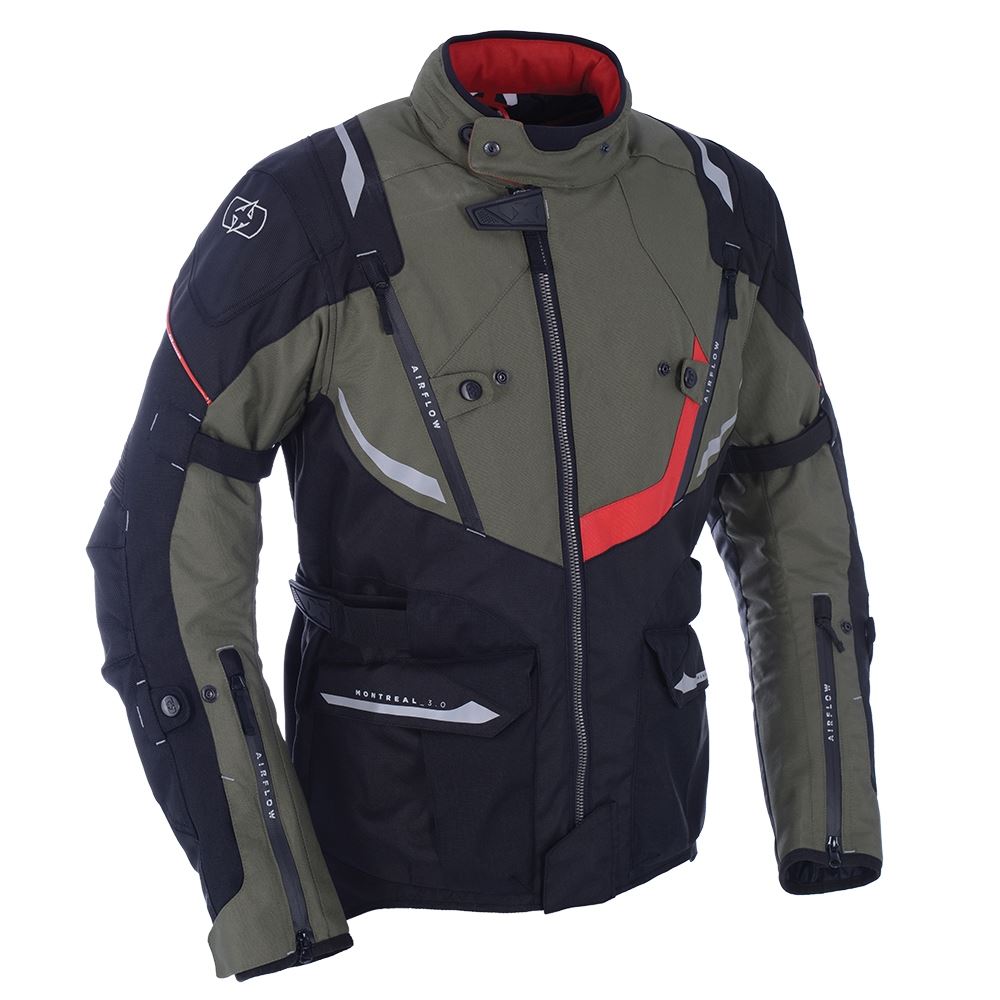 Oxford Montreal Waterproof All Season CE Armoured Motorcycle Touring Jacket