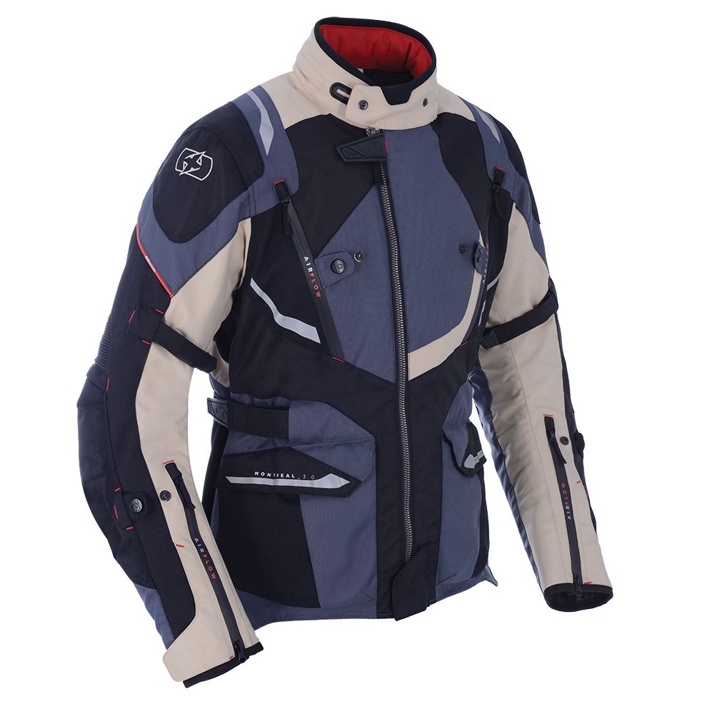 Oxford Montreal Waterproof All Season CE Armoured Motorcycle Touring Jacket