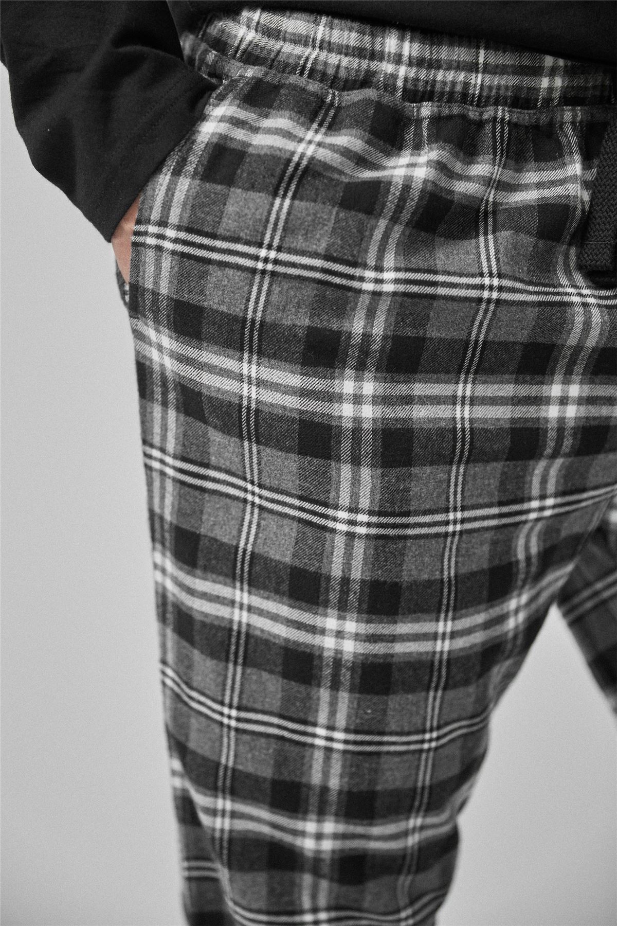 Mens NEXT Check Brushed Woven Pyjama Bottoms 100/% Cotton PJ/'s Flannel Trousers