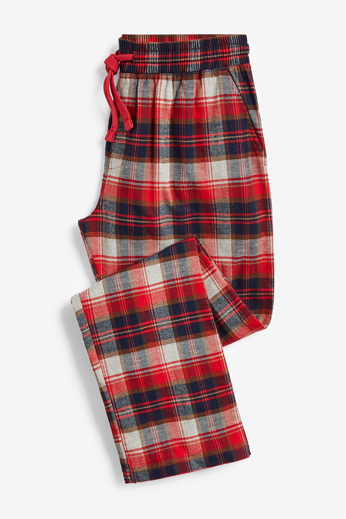 Mens NEXT Check Brushed Woven Pyjama Bottoms 100/% Cotton PJ/'s Flannel Trousers