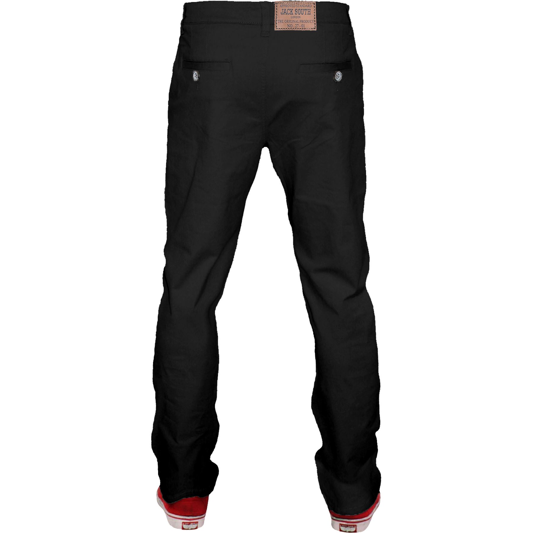 Nouveau Homme Slim Chino Kushiro City Pantalon Causal Homme Coton Jean Pantalon