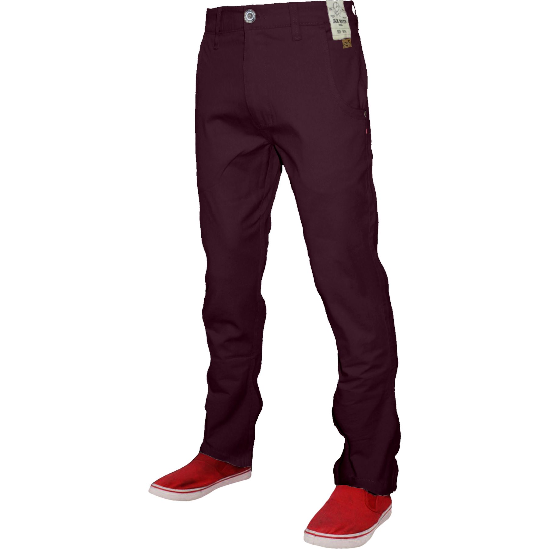 Nouveau Homme Slim Chino Kushiro City Pantalon Causal Homme Coton Jean Pantalon