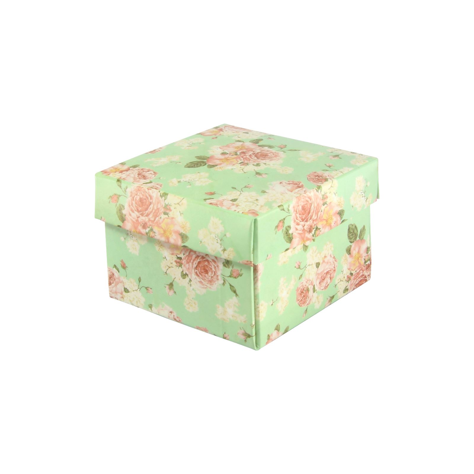 Vintage Flower Print Premium Double Sided Favour and Trinket Boxes Wedding