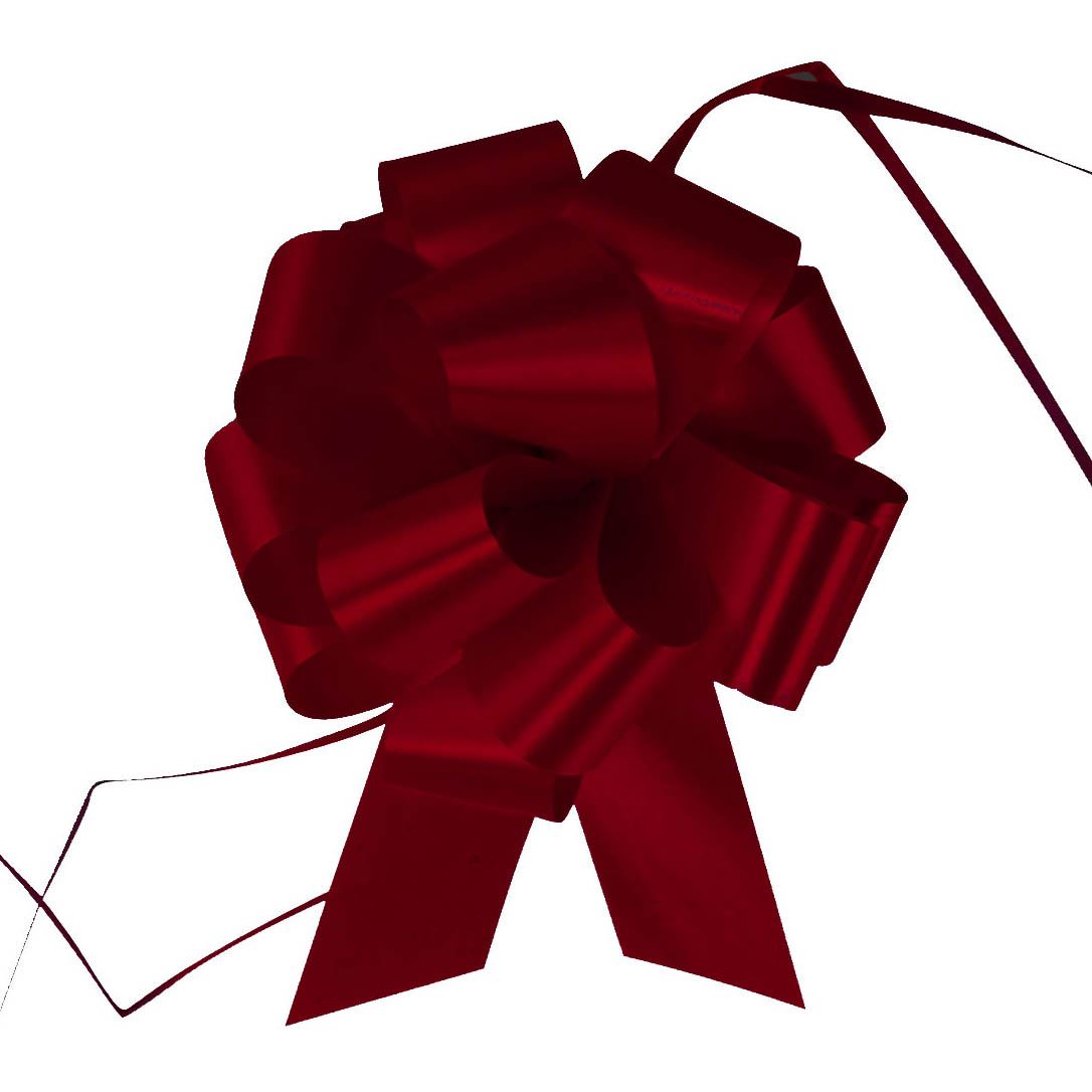 18 mm 30 mm 50 mm-Fiorista Nastro pullbows Auto Matrimonio pon pon 40x PP Fiocchi Pull