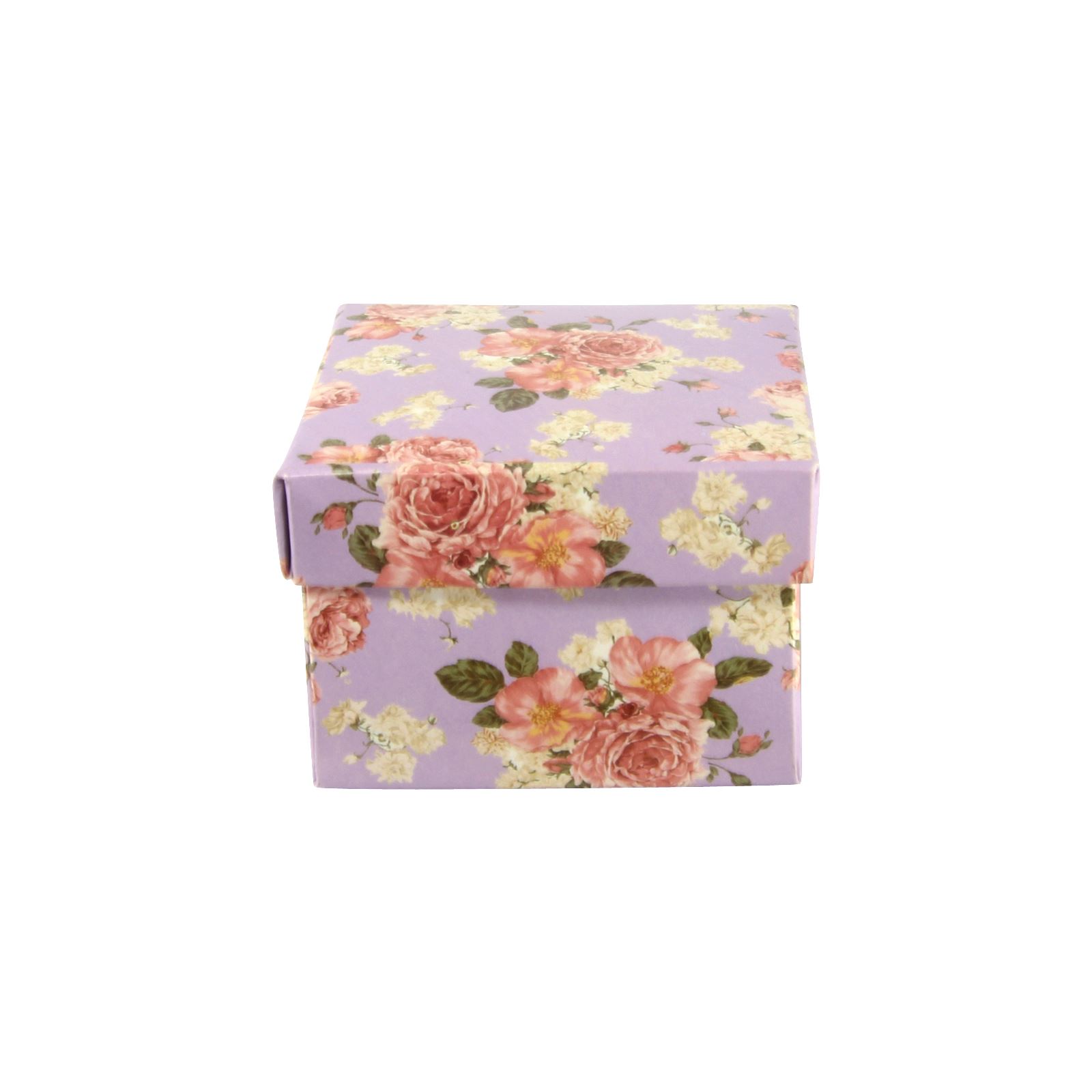 Vintage Flower Print Premium Double Sided Favour and Trinket Boxes Wedding