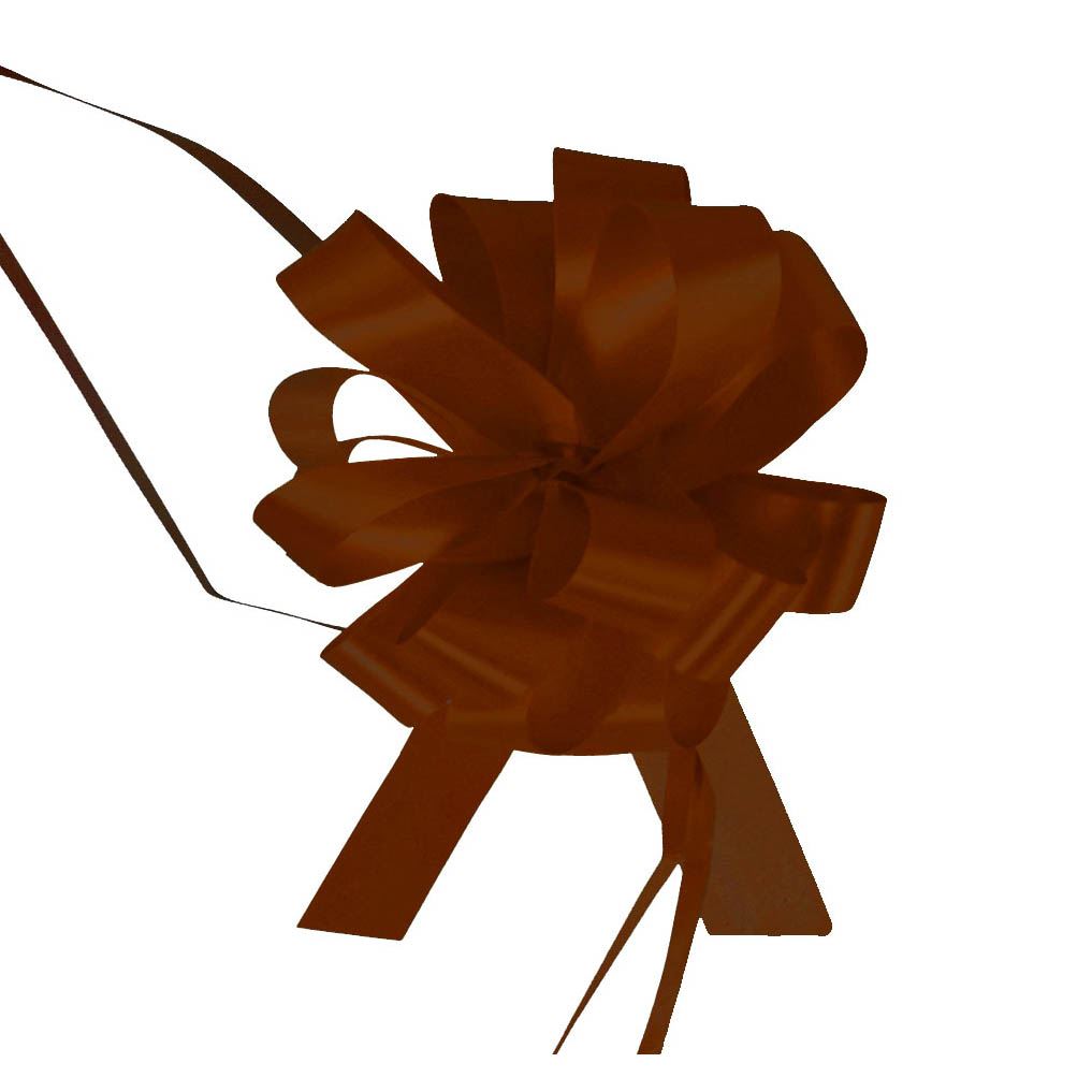 18mm 30mm 50mm-Fiorista Nastro pullbows Auto Matrimonio pon pon 10x PP Fiocchi Pull