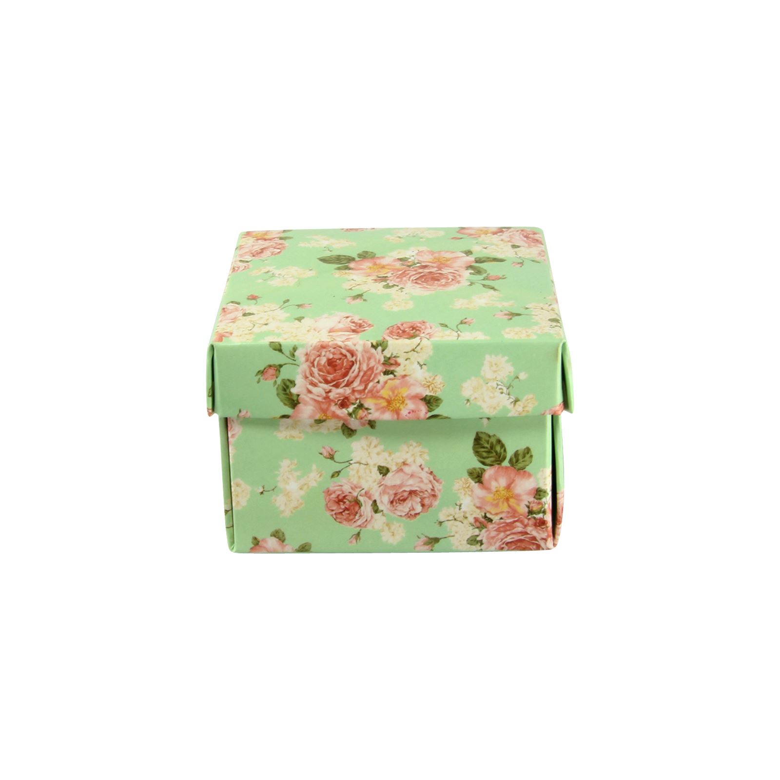 Vintage Flower Print Premium Double Sided Favour and Trinket Boxes Wedding