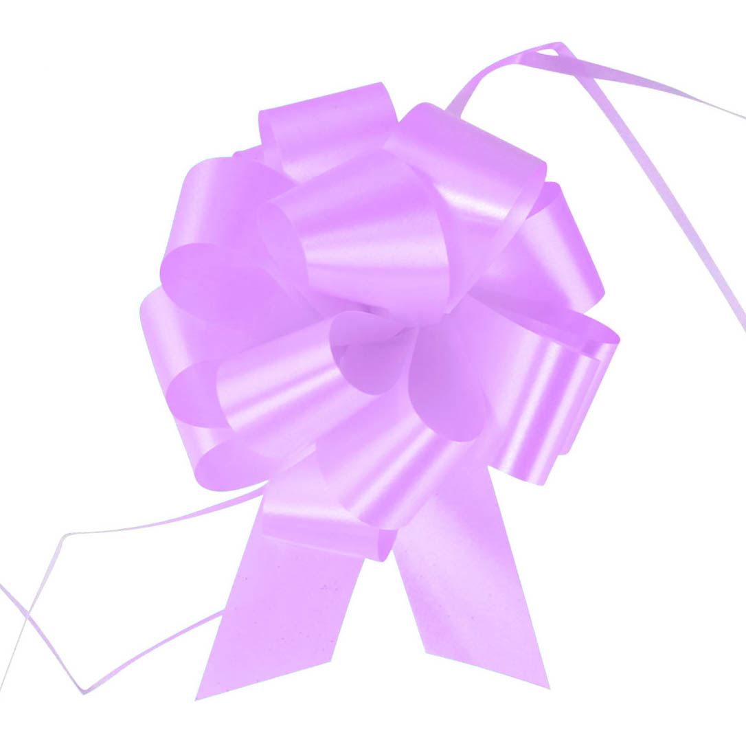 18 mm 30 mm 50 mm-Fiorista Nastro pullbows Auto Matrimonio pon pon 40x PP Fiocchi Pull