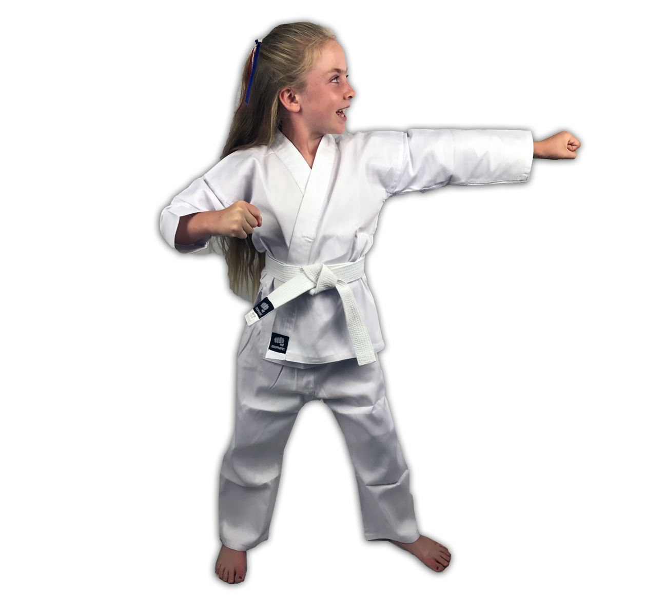White Belt Zephyr Tactical Martial Arts Karate Gi Student Uniform