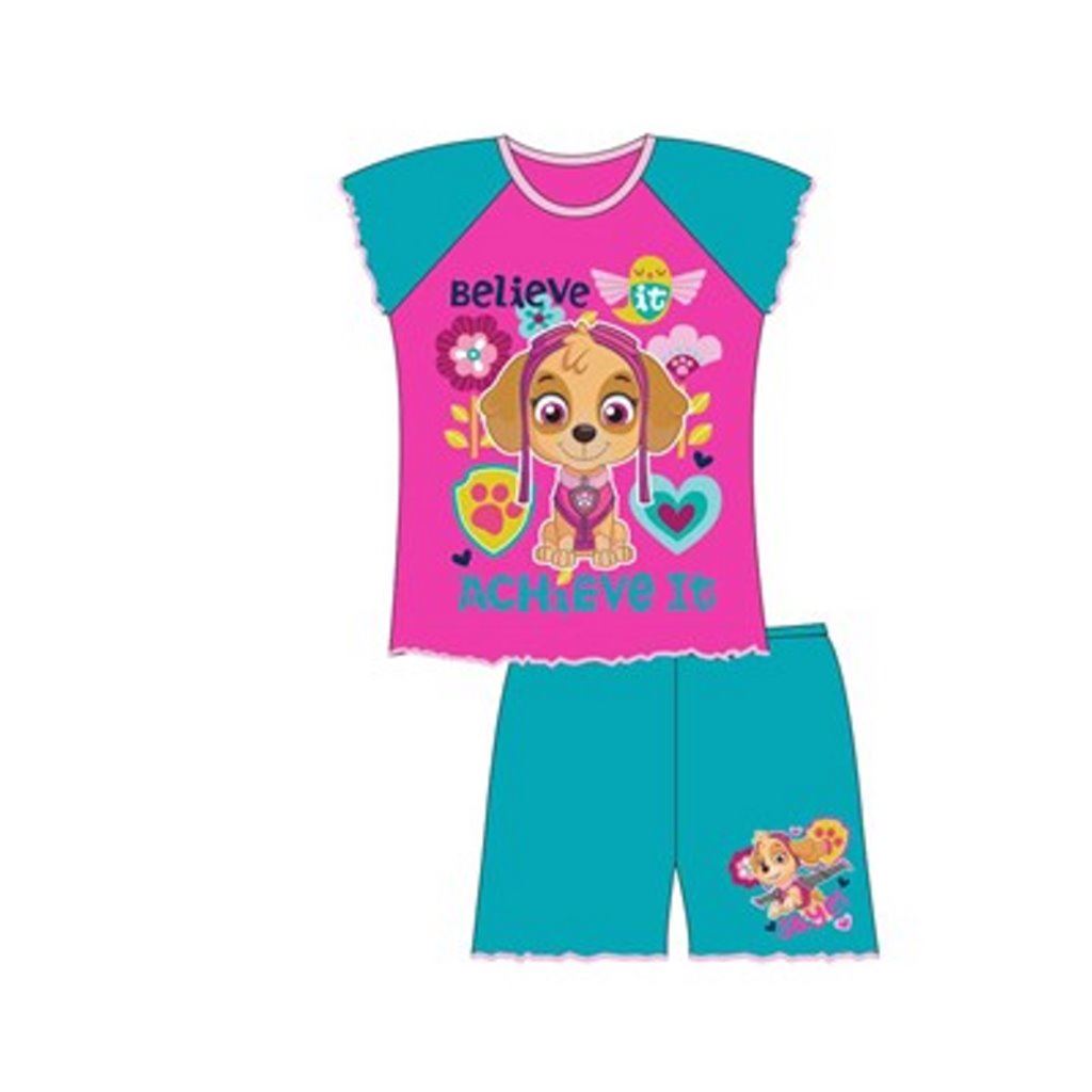 Boys Girls Short Pyjamas PJ Set Pajamas Sleepwear Nightwear Summer