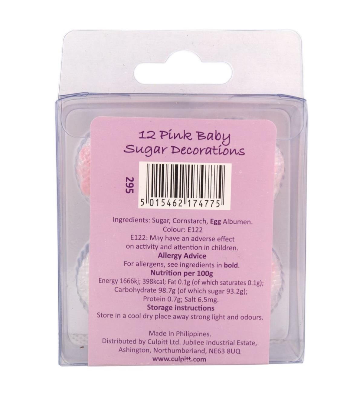 Culpitt Baby Dusche Thema Essbar Cupcake Deckel Zucker Verzierung Junge Mädchen