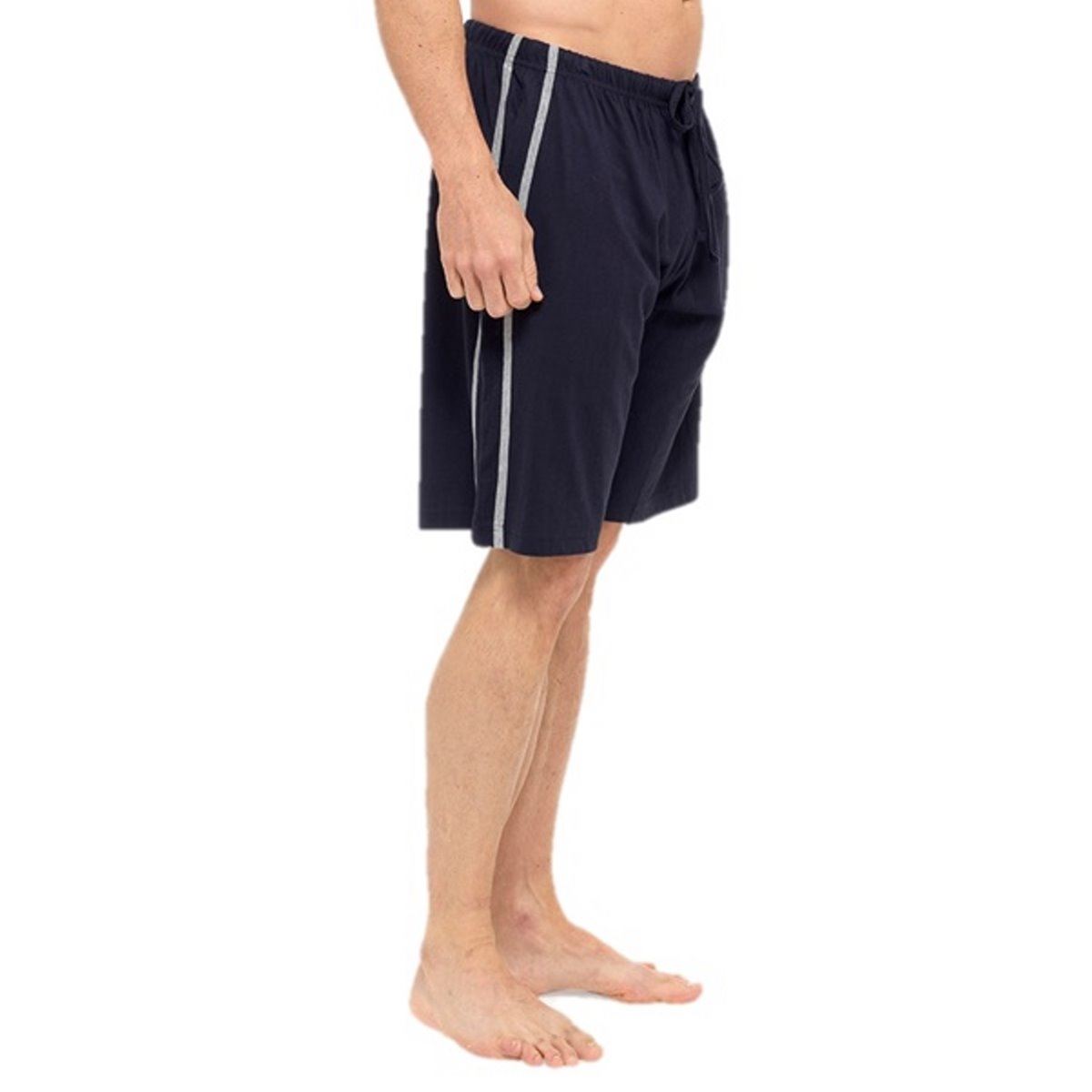 Mens Boys Grey Shorts Twin Pack Lounge Jersey PJs Nightwear Sleepwear Medium