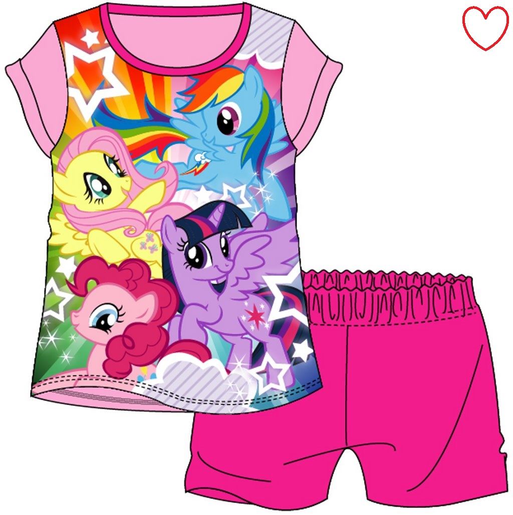 Boys Girls Short Pyjamas PJ Set Pajamas Sleepwear Nightwear Summer
