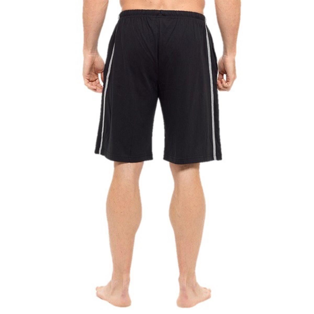 Mens Boys Grey Shorts Twin Pack Lounge Jersey PJs Nightwear Sleepwear Medium