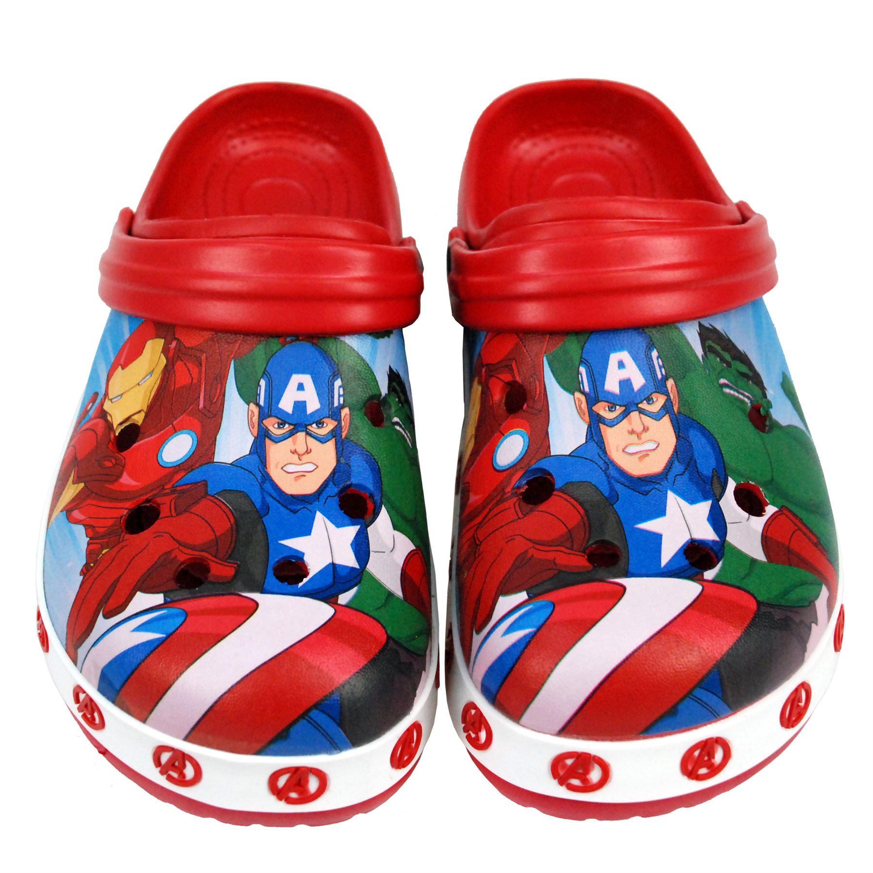 Marvel® Avenger Boys Sandals Swimming Pool Beach Slippers UK Sizes