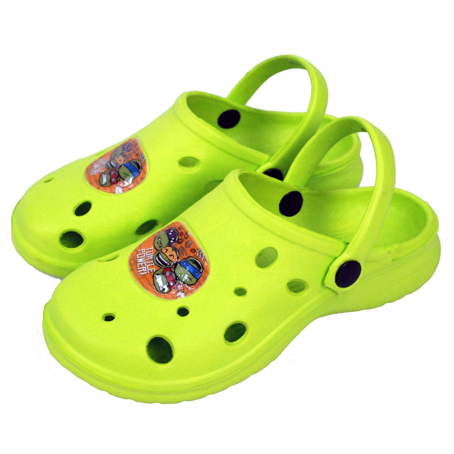 Nickelodeon® Turtles Kids Boys Sandals Beach Slippers Shoes UK Sizes 5 to 1