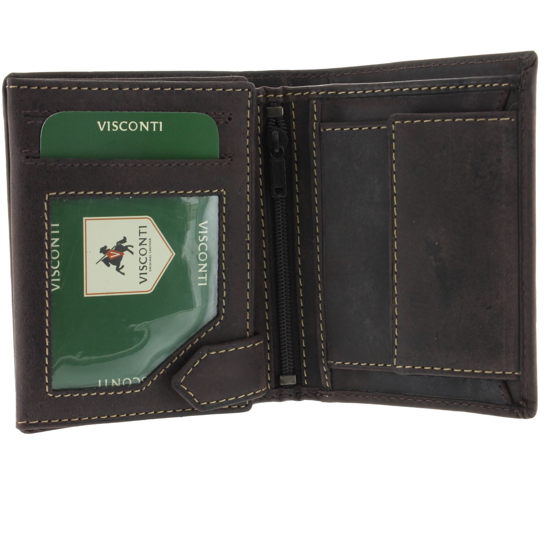 Visconti Oiled Leather SPEAR Wallet 708