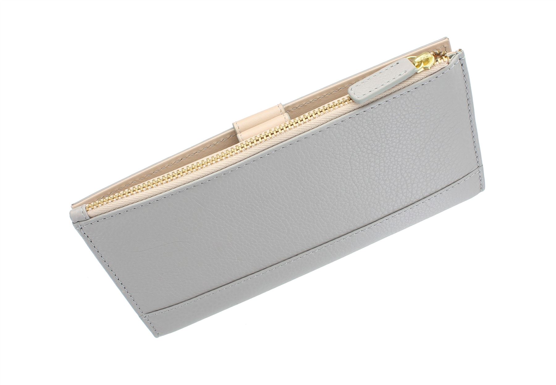Tula BELLA COLLECTION SLIM Ziptop Leather Purse 7667
