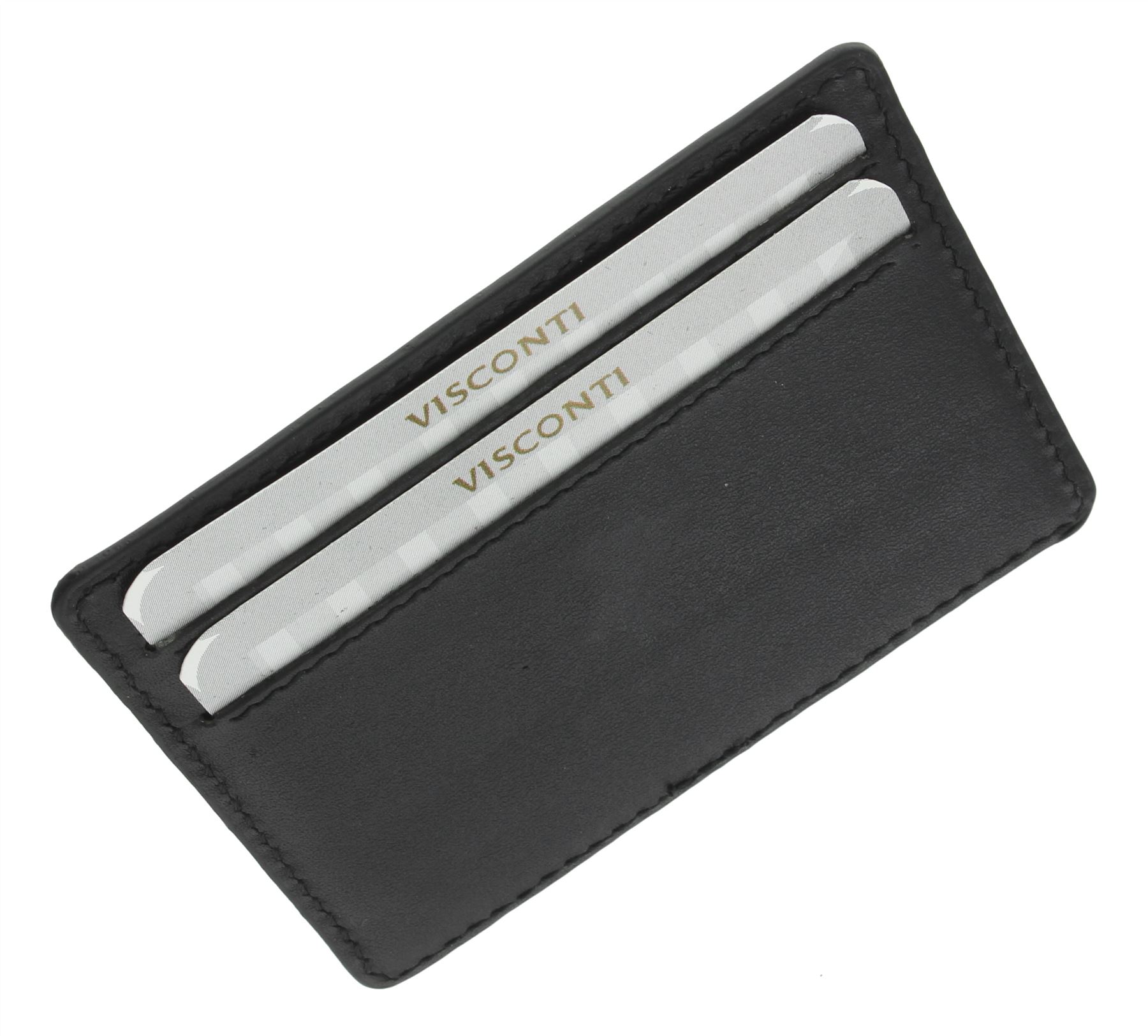 Visconti Slim Leather Credit Card Holder CC1