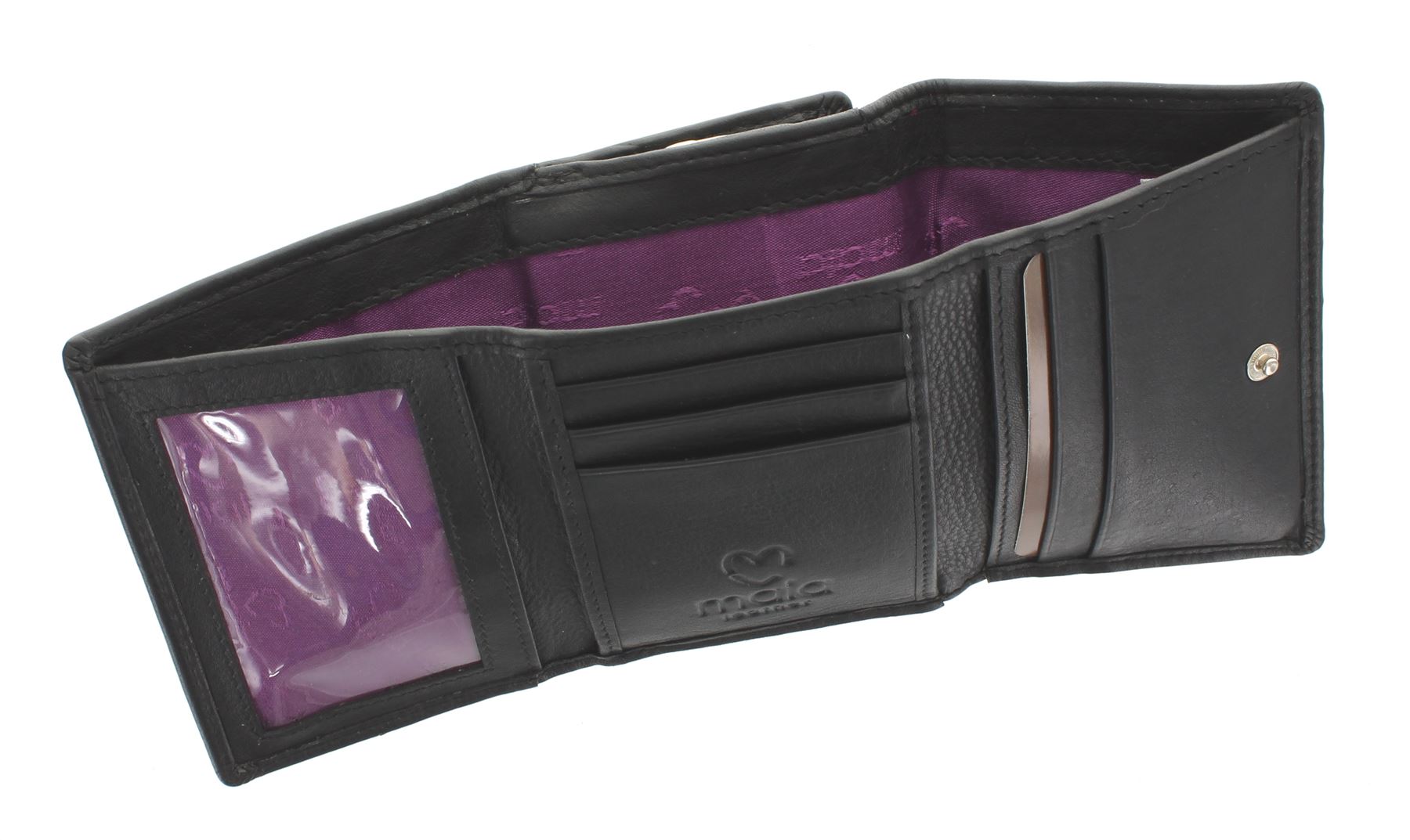 Mala Leather origine COLLEZIONE Pochette in pelle compatto con protezione RFID 3273 /_ 5