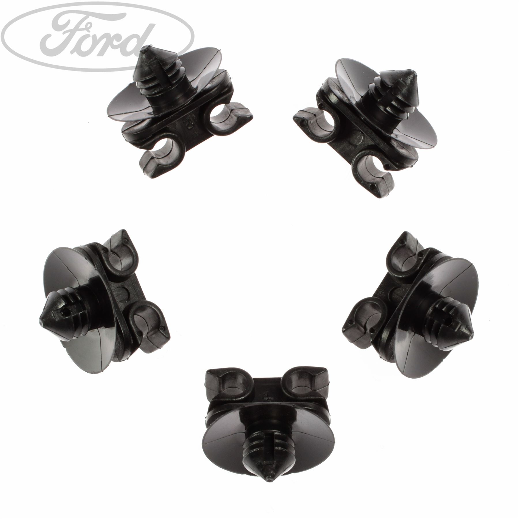 Genuine Ford Brake Pipes Clip x5 7006852