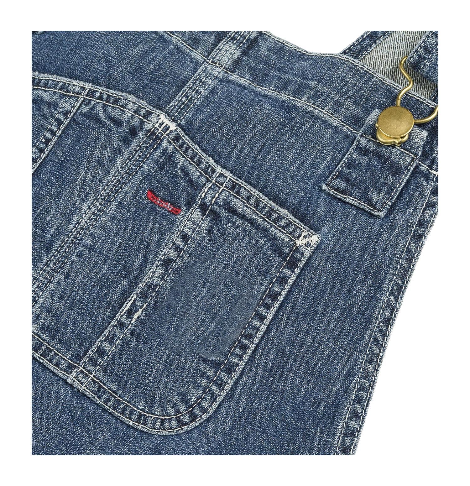 Ladies Summer Fashion Dungarees With Pockets Men Casual Denim Dungarees