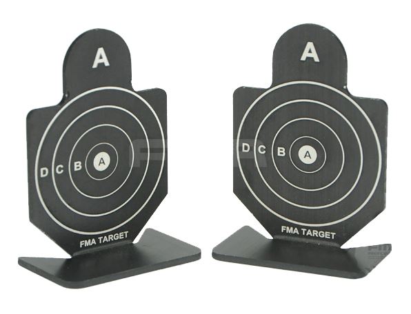 Airsoft FMA metallo SHOOTING target impostato una pistola M SERIE SNIPER gamma Air Rifle