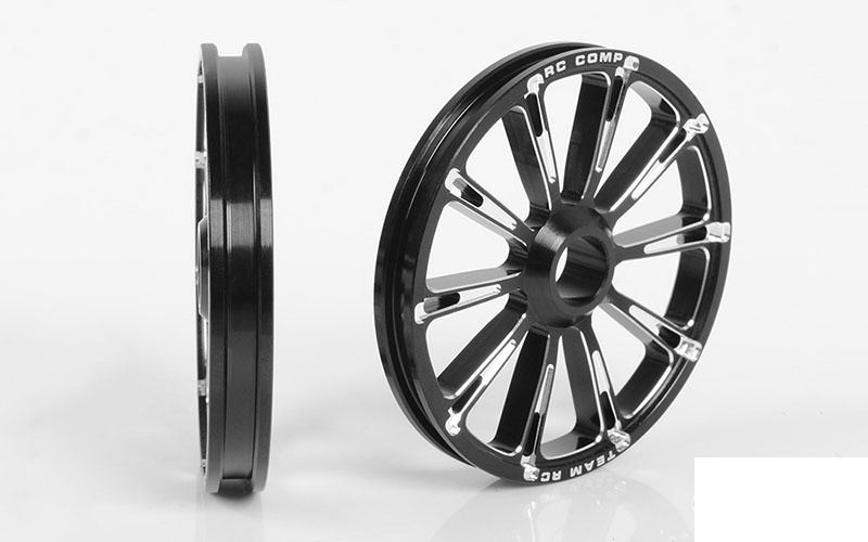 RC4WD RC Components Martello 2 Drag Race Ruote Anteriori Z-W0110 CNC billet RC