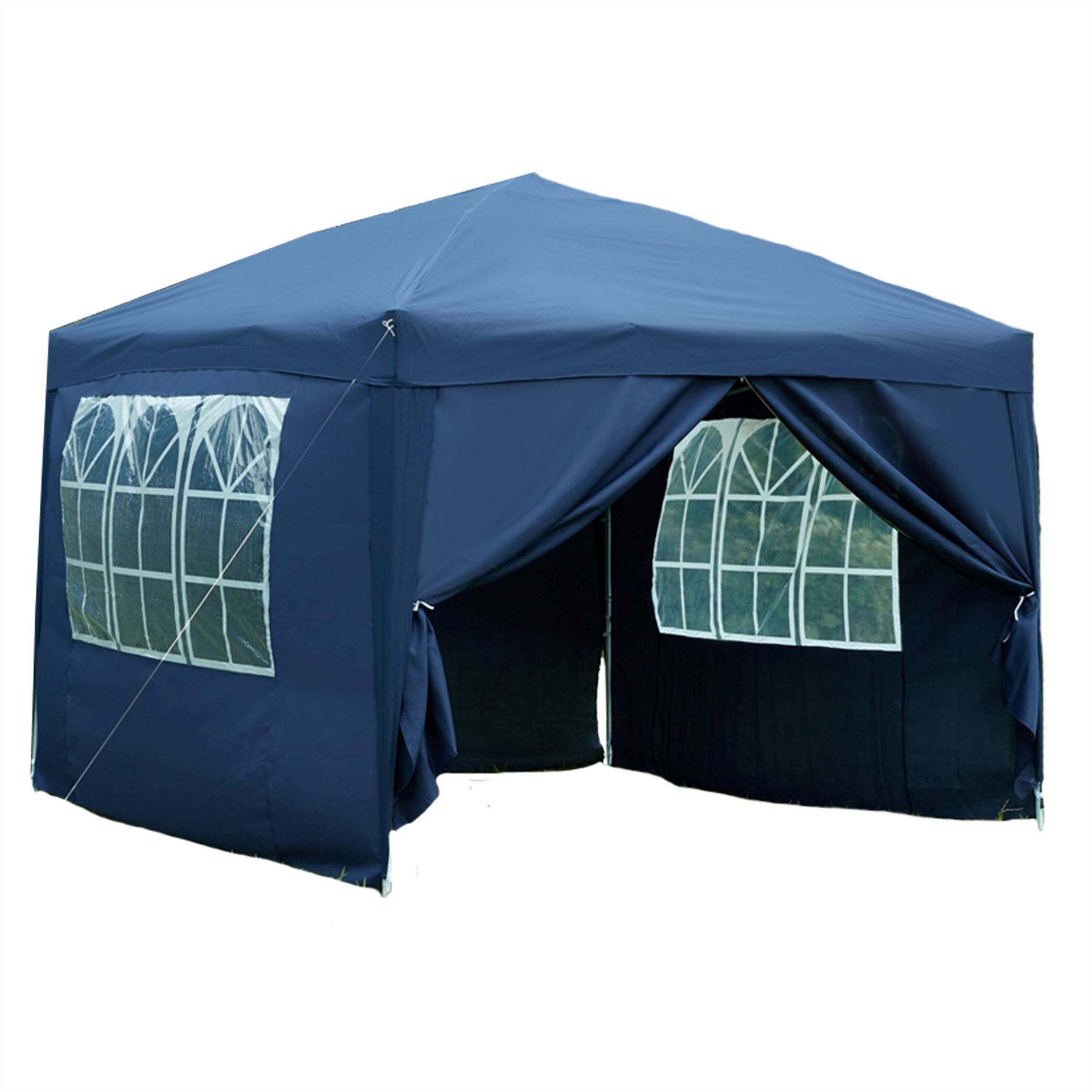 Pavillon Barnum Tente Chapiteau Pop Up Étanche Extérieur Jardin Mariage Auvent PE