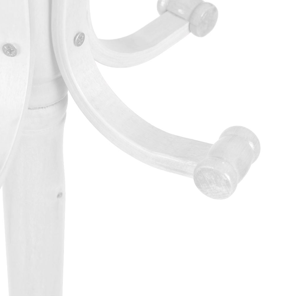 Coat Stand Essentials 5 Hook Coat//Hat//Jacket Standing Bentwood Hanging Rack