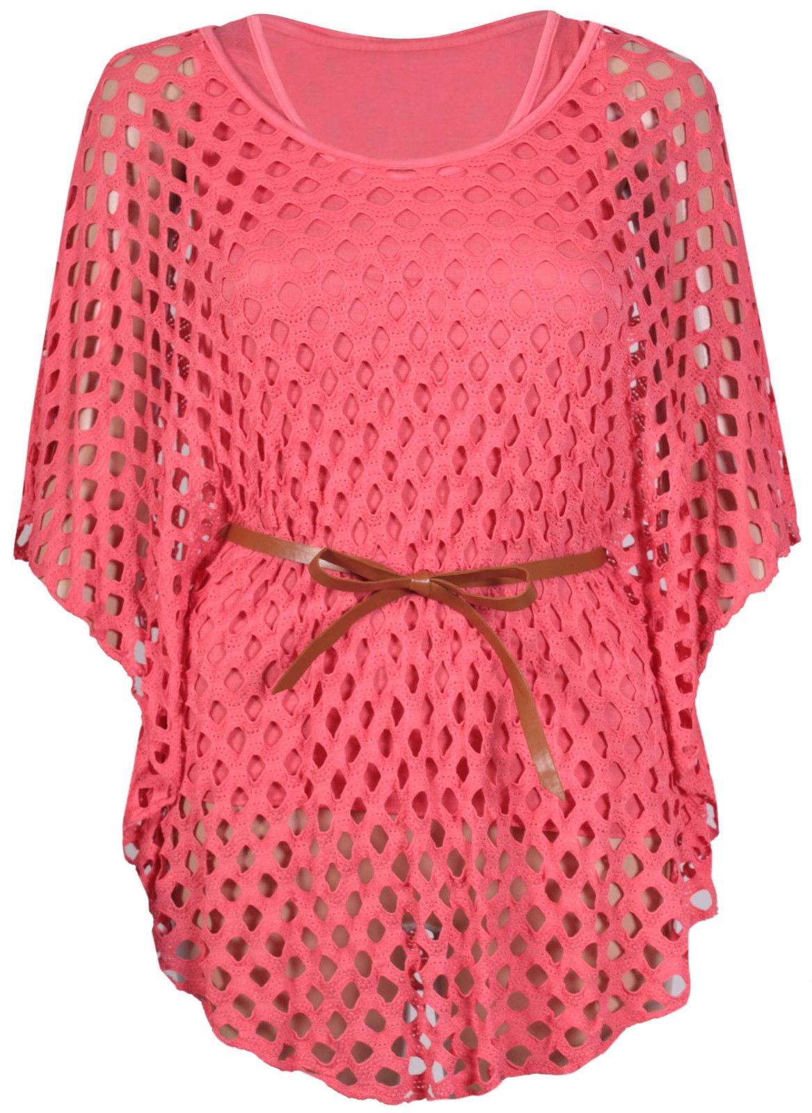 46 Mint Ajourpullover Ashley Brooke talla 44 50/% algodón 50/% poliacrílico