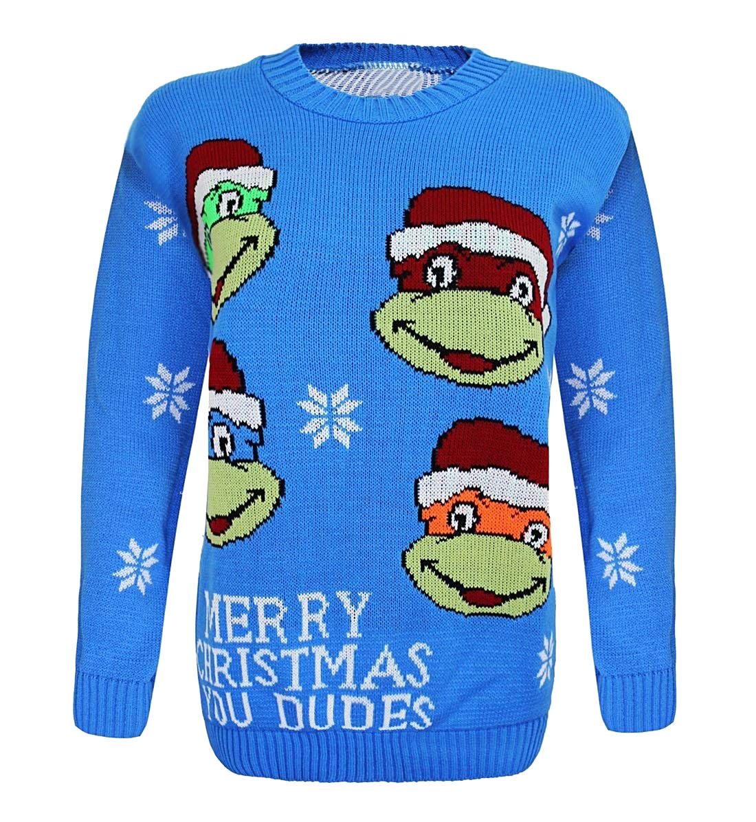 Donna stampa OMG Santa Natale Maglia Unisex Maniche Completo Maglione Top