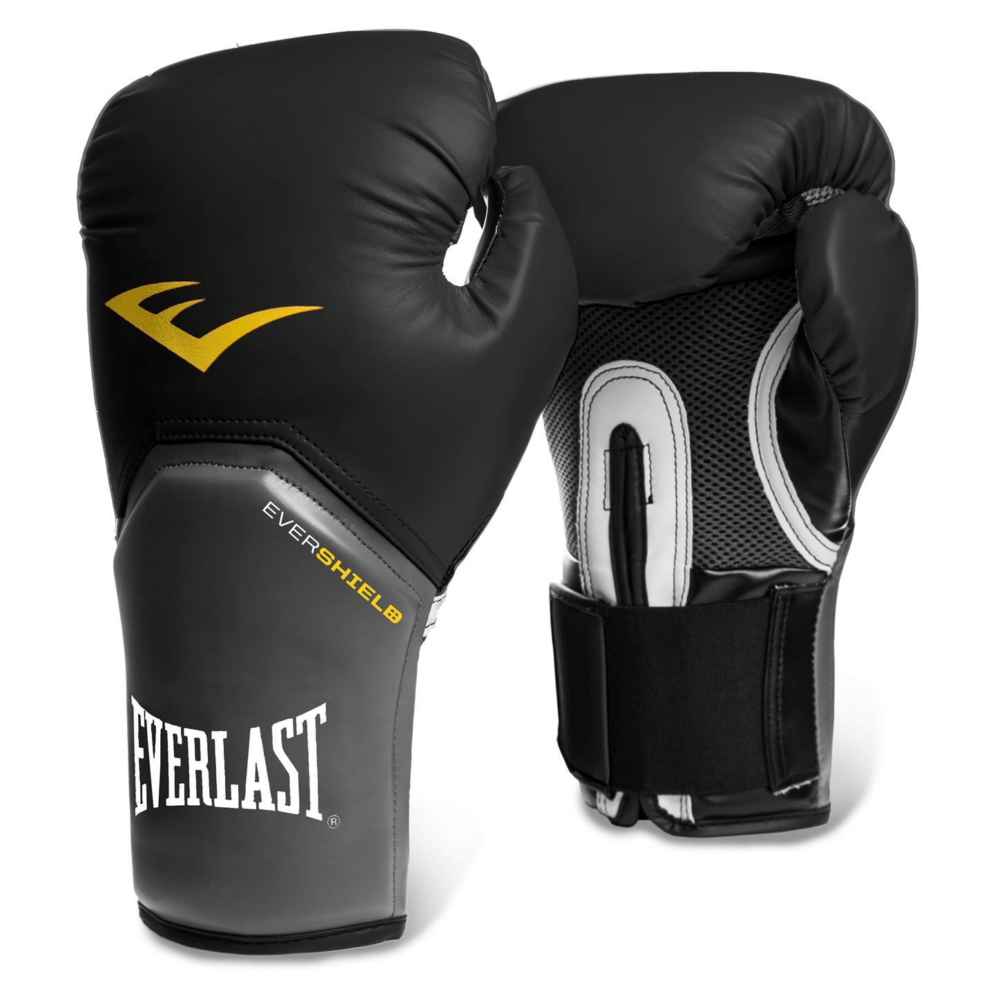 Everlast Elite Training Evershield Boxing Gloves Gym Fitness Bag Sparring Gloves
