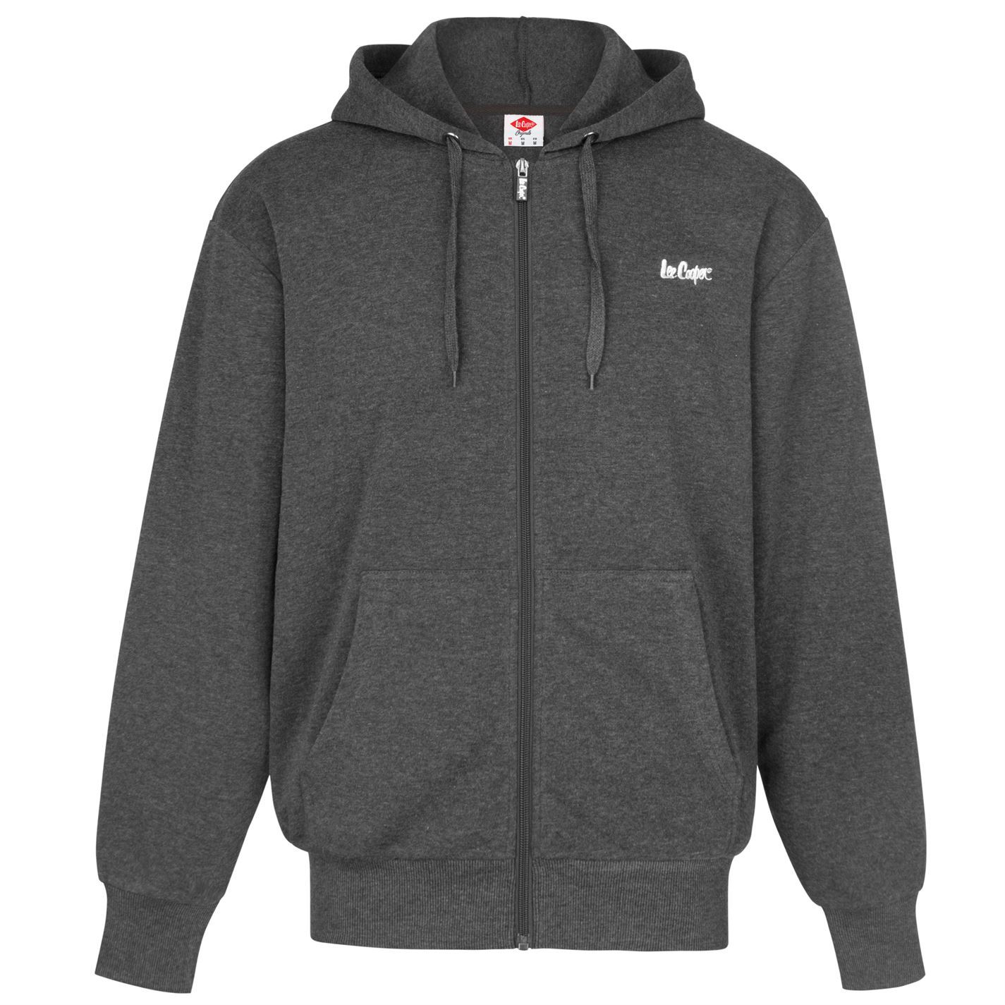 lee cooper full zip hoody