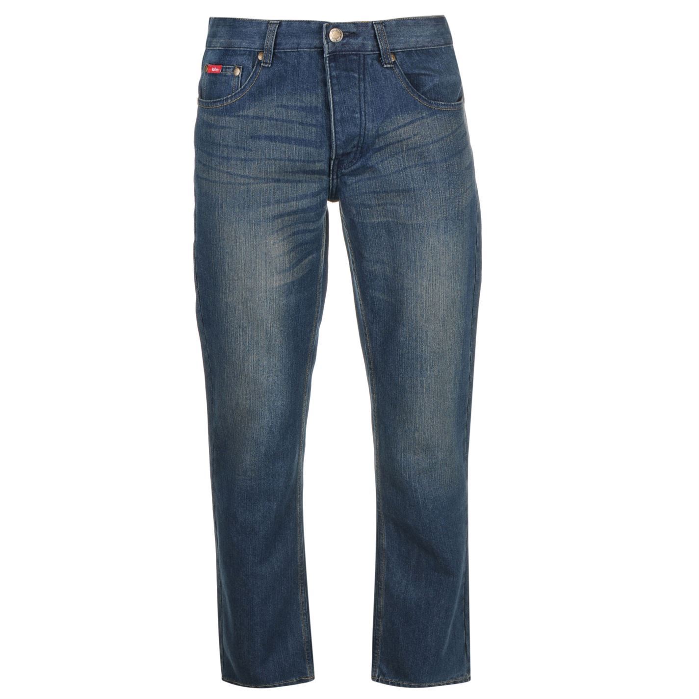 Jeans Denim Lee Cooper Regular Mens Trouser Pants