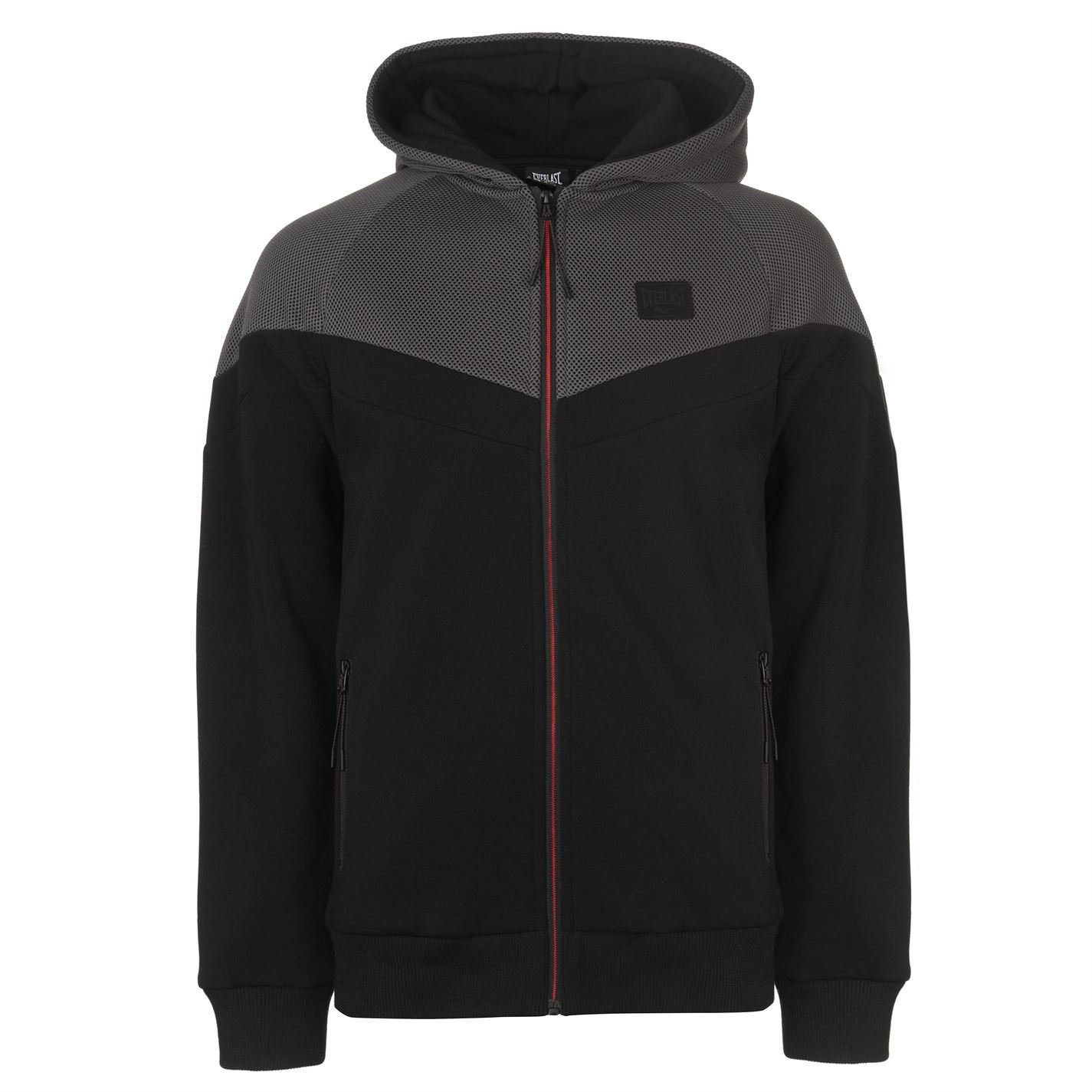 Everlast Premium Full Zip Hoody Jacket Mens Hoodie Sweatshirt Sweater Hooded Top