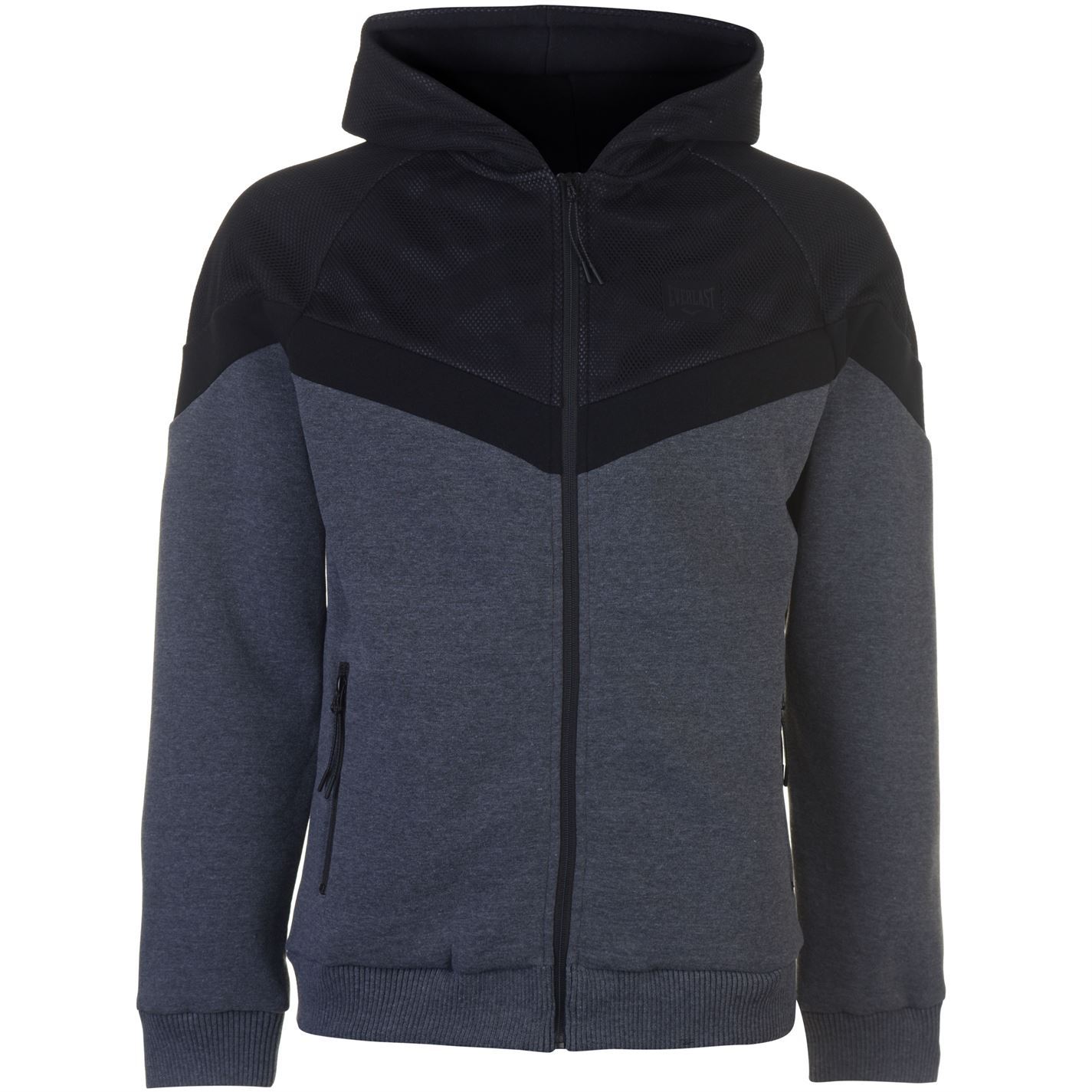 Everlast Premium Full Zip Hoody Jacket Mens Hoodie Sweatshirt Sweater Hooded Top