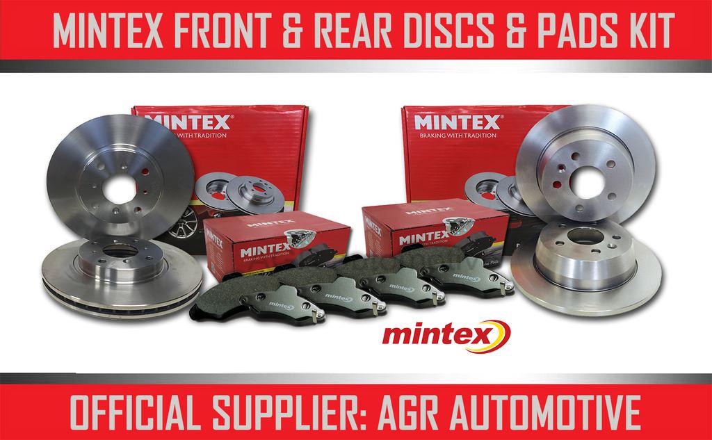 MINTEX FRONT REAR DISCS AND PADS FOR LEXUS IS250 2.5 2005-13 OPT2