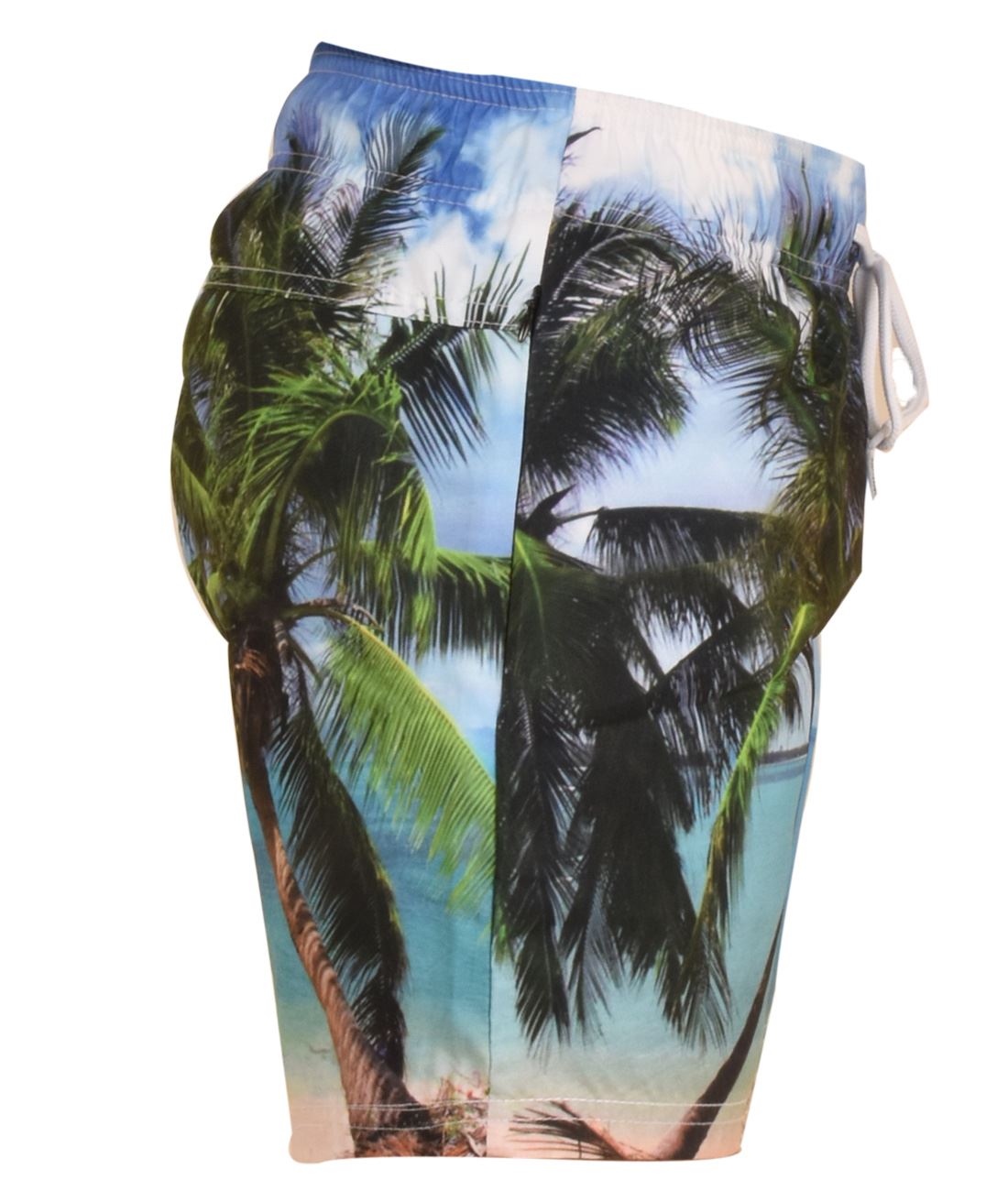 Crosshatch Hawaiin Sun Set Mens Holiday Swim Shorts Summer Beach Trunks S-2XL