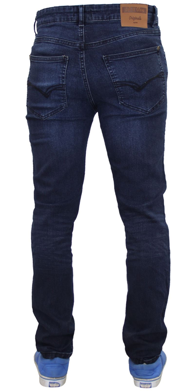 Mens Designer Life /& Glory Brand Slim Fit Stretch Jeans Button Denim Pants