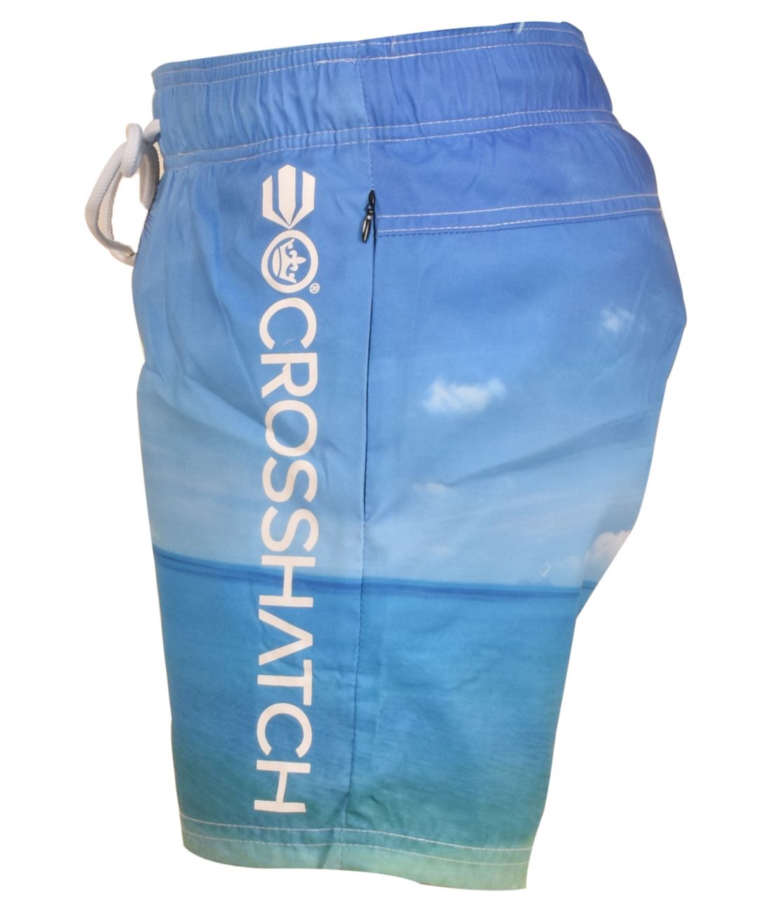 Crosshatch Hawaiin Sun Set Mens Holiday Swim Shorts Summer Beach Trunks S-2XL