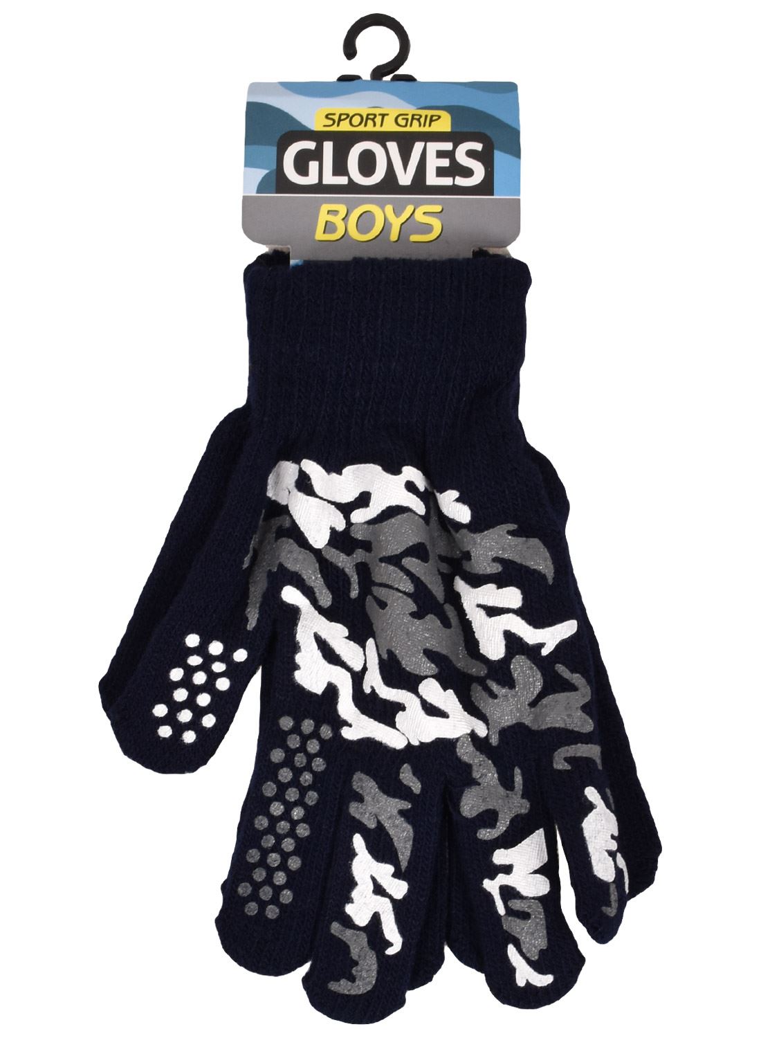 Ragazzi Griper Magic Gloves CAMOUFLAGE Sports Stretch Inverno Caldo Taglia Unica Adatta A Tutte Le
