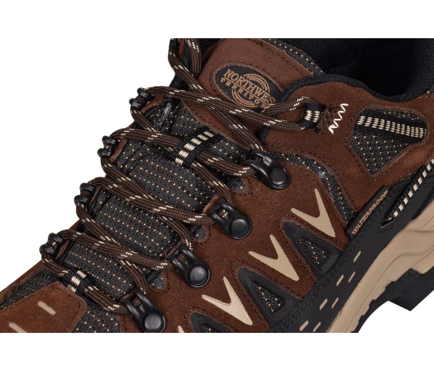 HOCHSTE Mens Hiking Shoes Waterproof Trainer Ankle Boots Walking Trail Trek UK