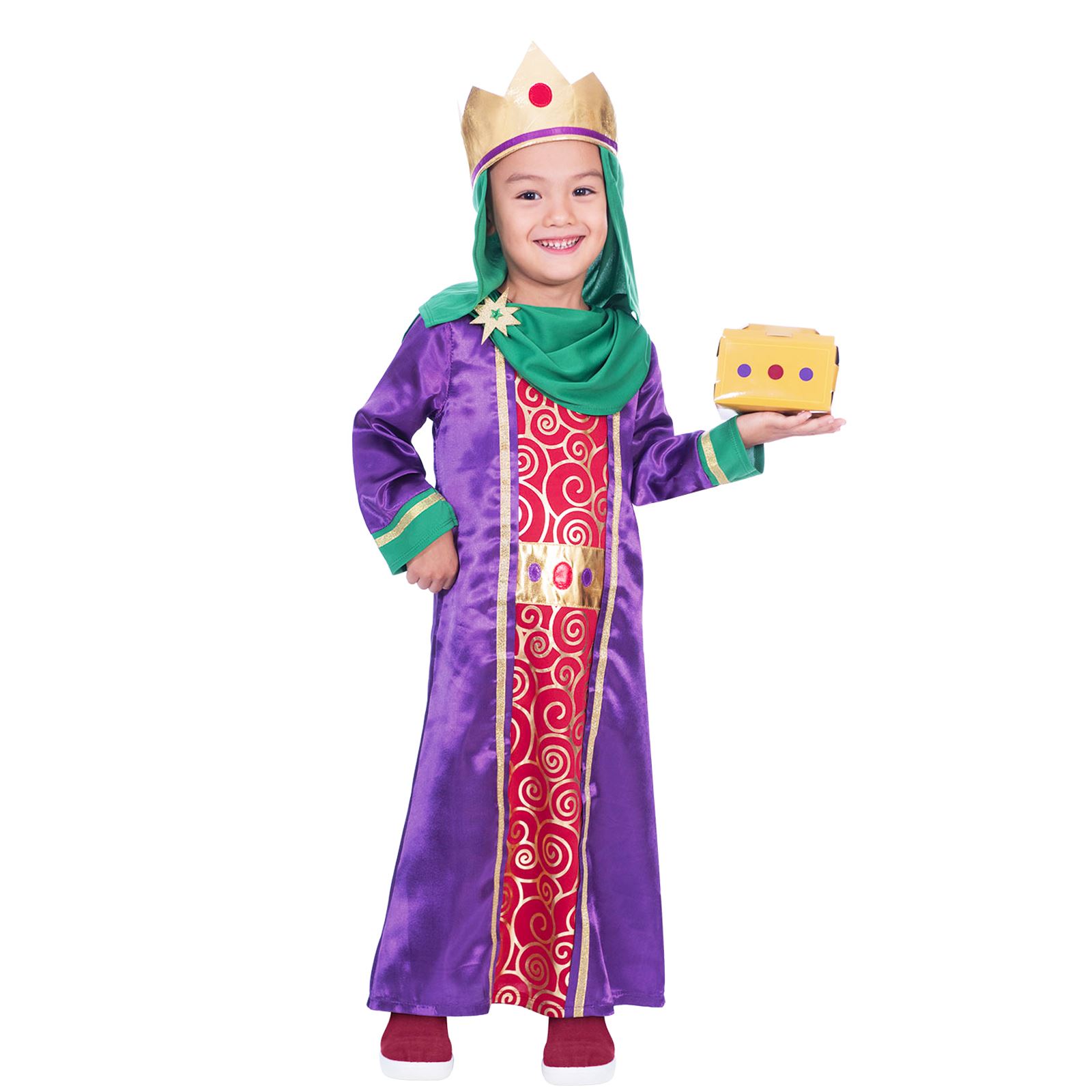 Bambini Natività Re MAGI RE MAGI Costume Natale Recita Scolastica