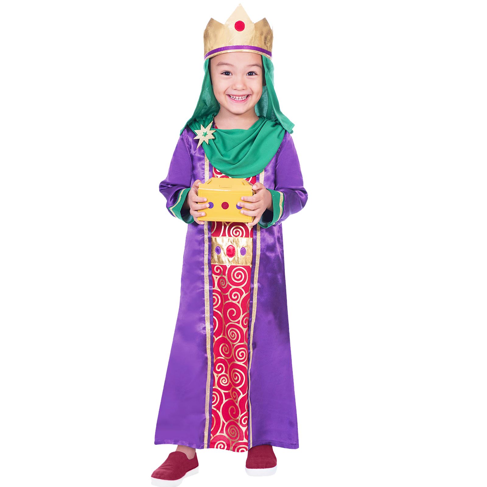 Bambini Natività Re MAGI RE MAGI Costume Natale Recita Scolastica