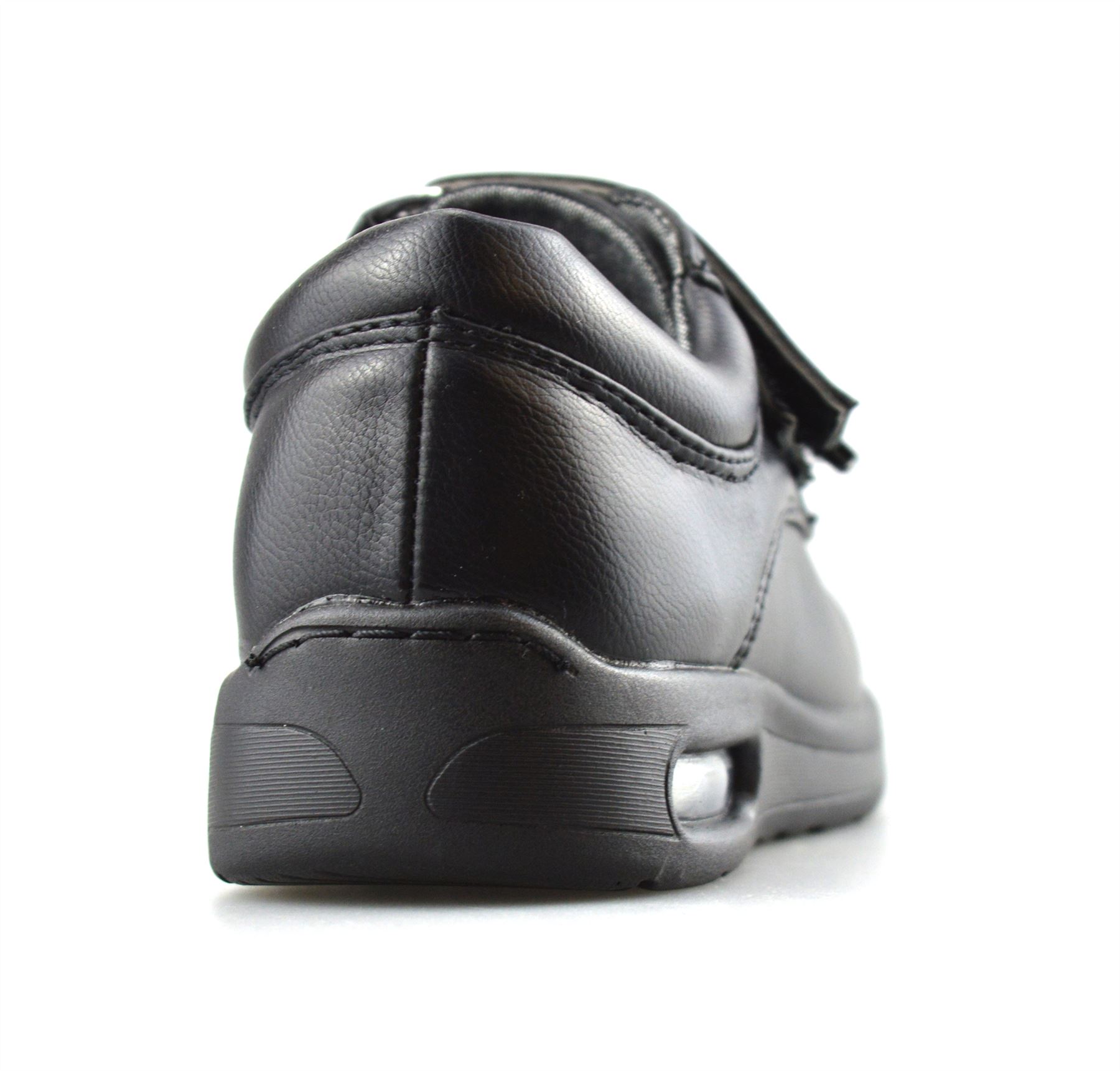 Boys Kids New Smart Formal Casual Touch Strap Back To School Trainers Shoes Size