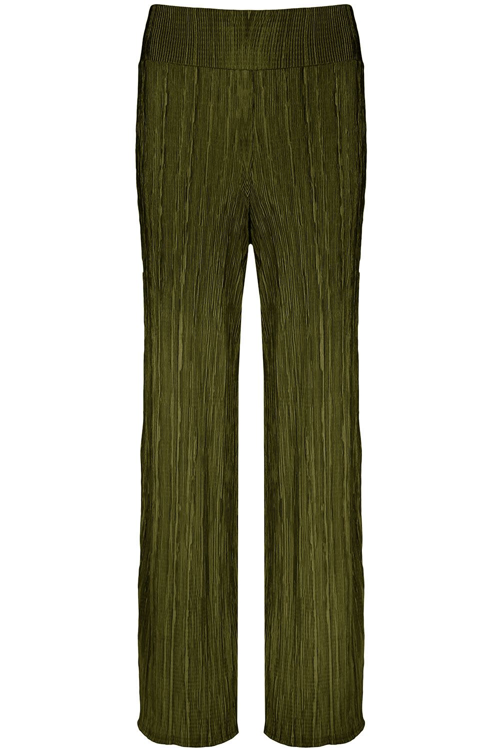 Ladies Womens Baggy Wide Leg High Waisted Pleated Pants Flared Palazzo Trousers